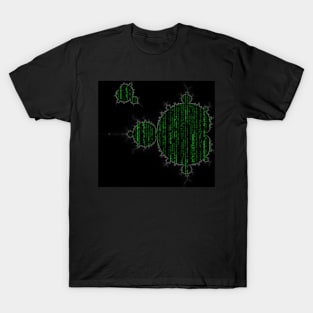 Mandelbrot Set Matrix T-Shirt